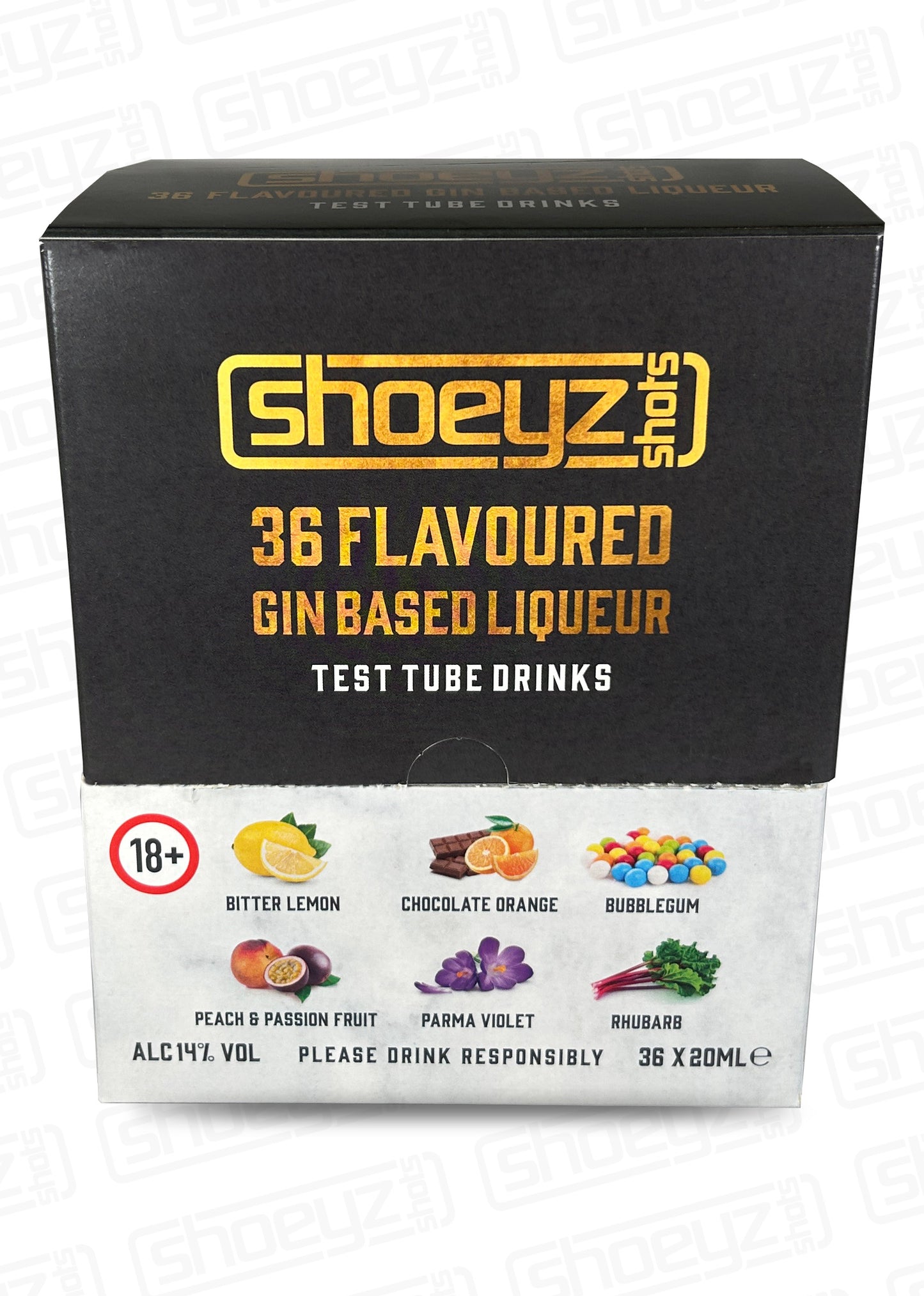 Gin Based Rhubarb Flavour 36 Box