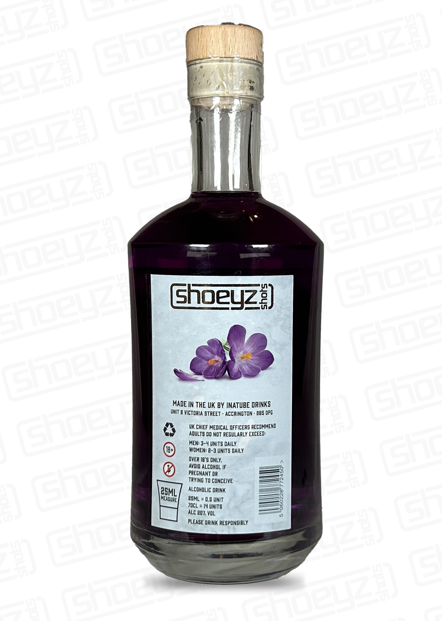 Gin Based Parma Violet Flavour 70cl Bottle (6 pack)